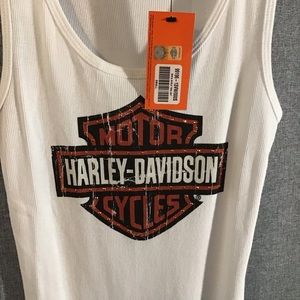 NWT Women’s Harley Davidson logo tank